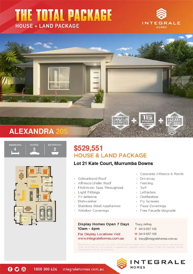 Second view of Homely land listing, 20 (Lot 21) Kate Court, Murrumba Downs QLD 4503