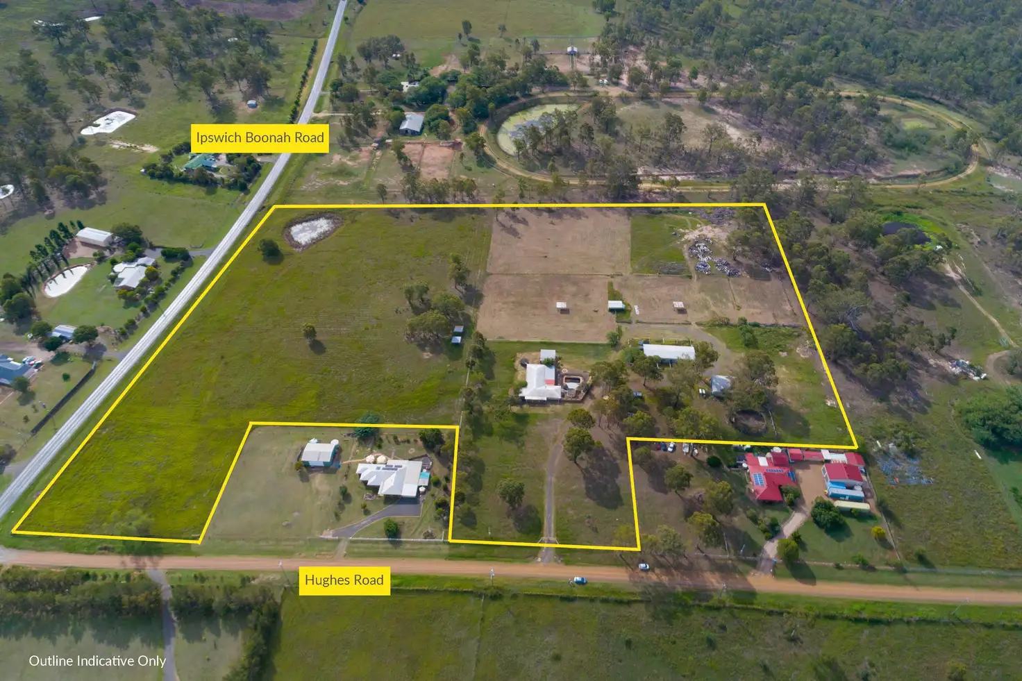 Main view of Homely rural property listing, 22 Hughes Road, Purga QLD 4306