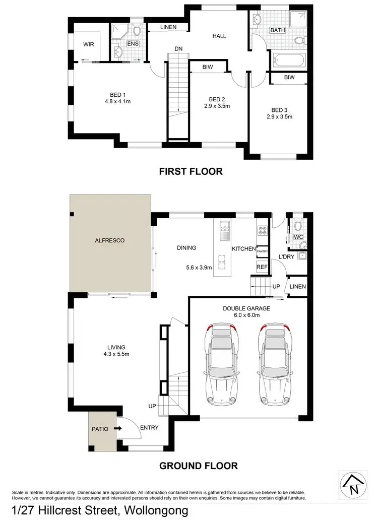 Seventh view of Homely townhouse listing, 1,2,3/27 Hillcrest Street, Wollongong NSW 2500