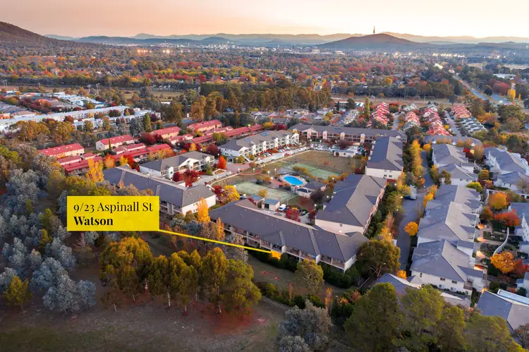 Main view of Homely apartment listing, 9/23 Aspinall Street, Watson ACT 2602