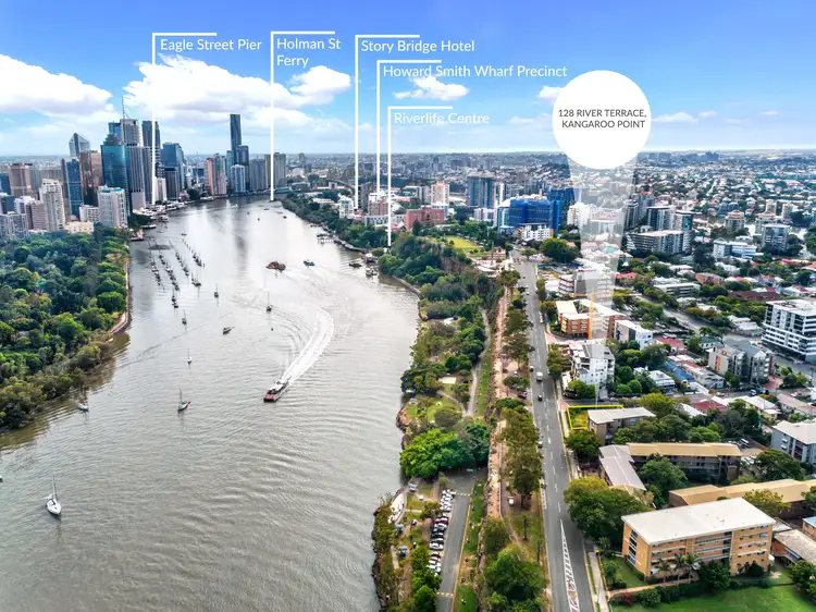 Main view of Homely land listing, 128 River Terrace, Kangaroo Point QLD 4169