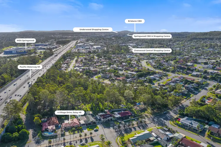 Fifth view of Homely house listing, 4 Village Drive, Daisy Hill QLD 4127