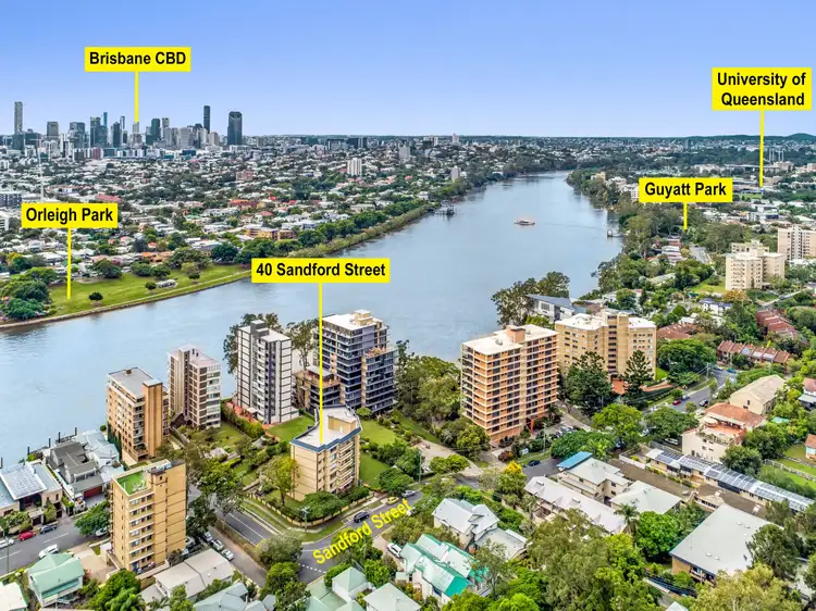 Main view of Homely unit listing, 8/40 Sandford Street, St Lucia QLD 4067