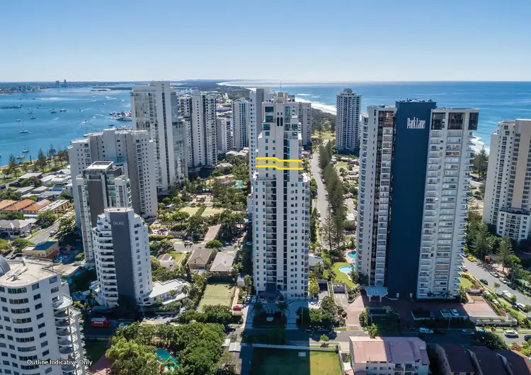 Second view of Homely apartment listing, 38/11 Main' 11 Peak Avenue, Main Beach QLD 4217