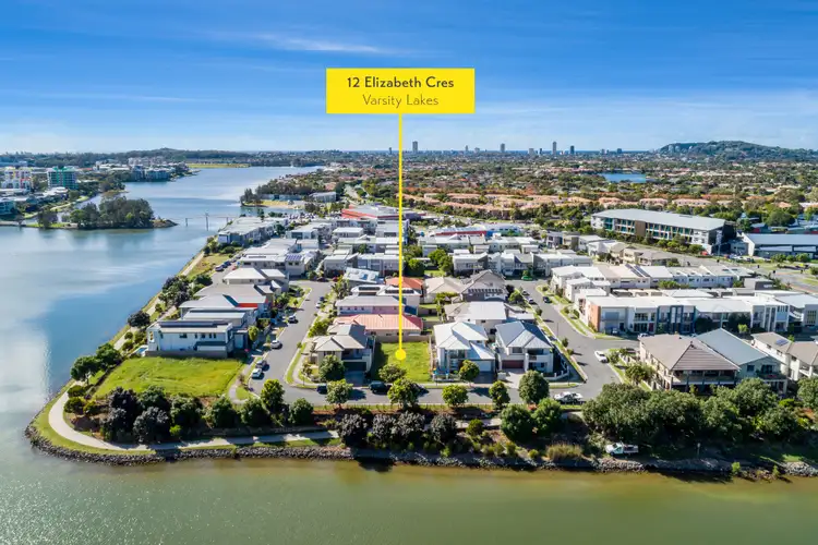 Third view of Homely land listing, 12 Elizabeth Crescent, Varsity Lakes QLD 4227