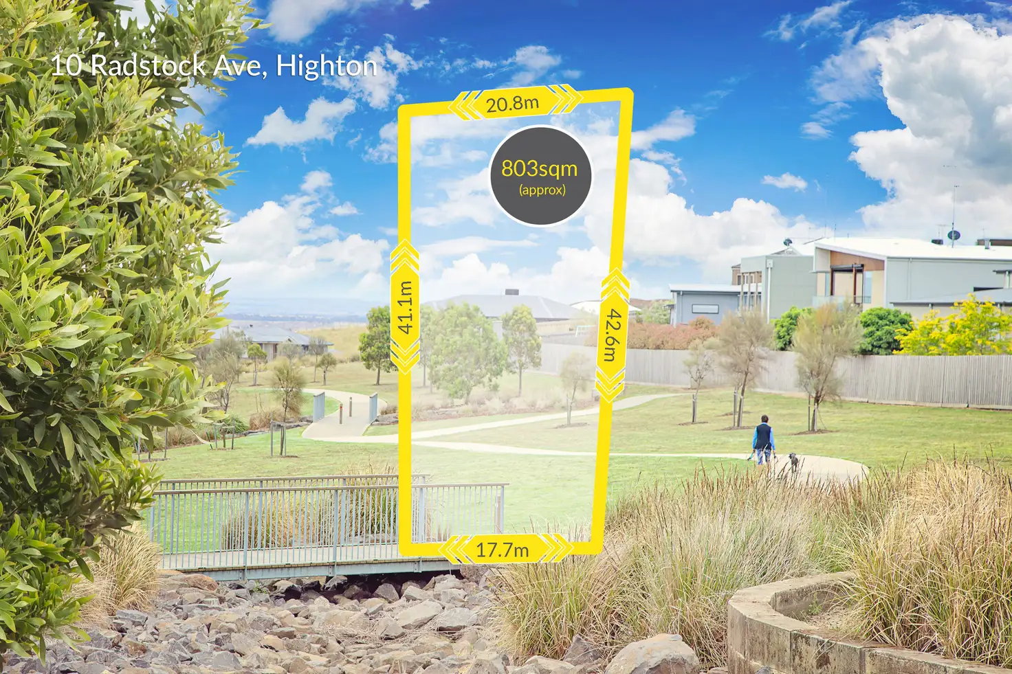 Main view of Homely land listing, 10 Radstock Avenue, Highton VIC 3216
