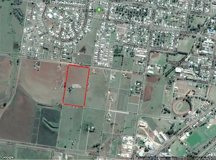 Main view of Homely land listing, 35 Logan Street, Kingaroy QLD 4610