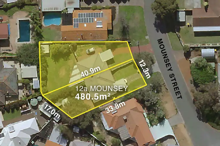 Main view of Homely land listing, 12A Mounsey Street, Kardinya WA 6163