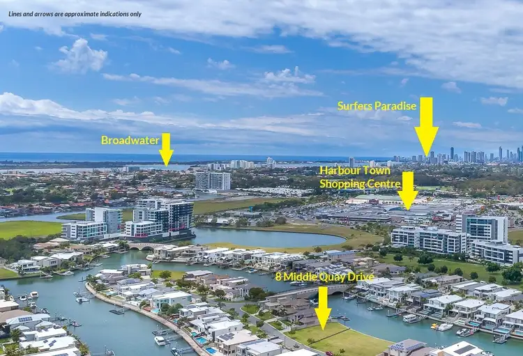 Main view of Homely land listing, 8 Middle Quay Drive, Biggera Waters QLD 4216
