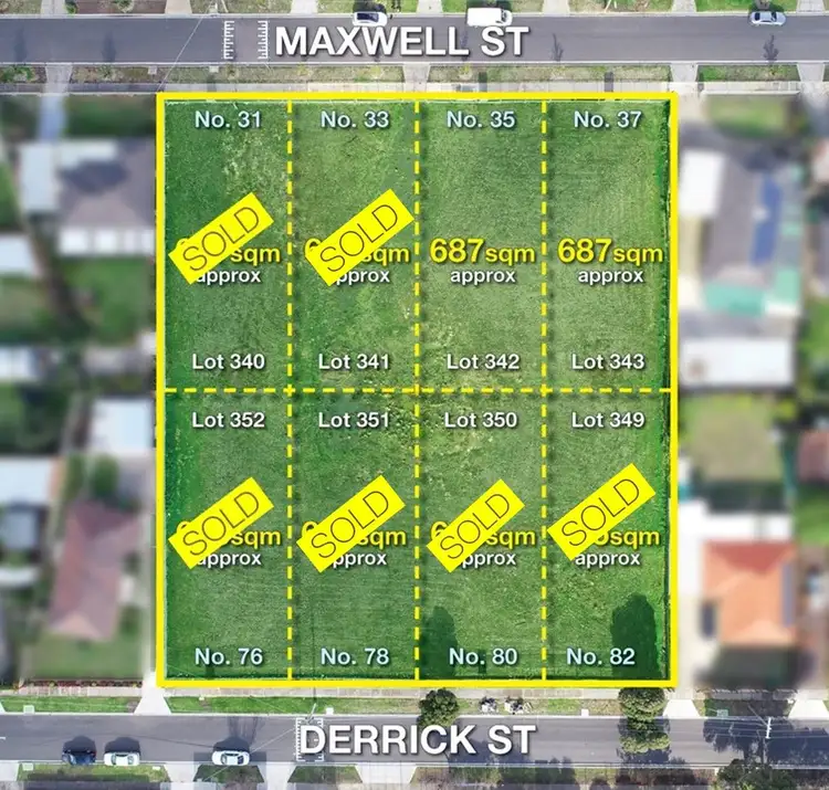 Main view of Homely land listing, Lot 343-37 Maxwell Street, Lalor VIC 3075