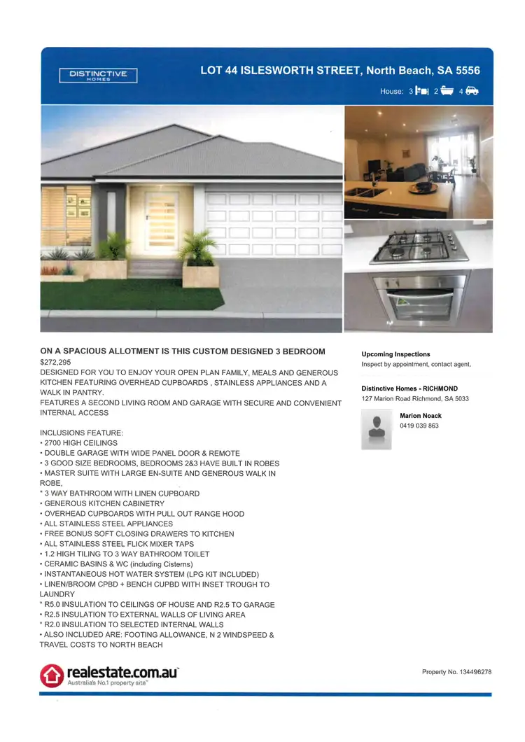 Second view of Homely land listing, 43 (Lot 44) Islesworth Street, North Beach SA 5556