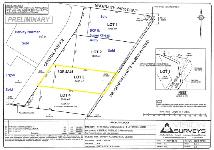 Second view of Homely land listing, Lot 3 Central Avenue, Cannonvale QLD 4802