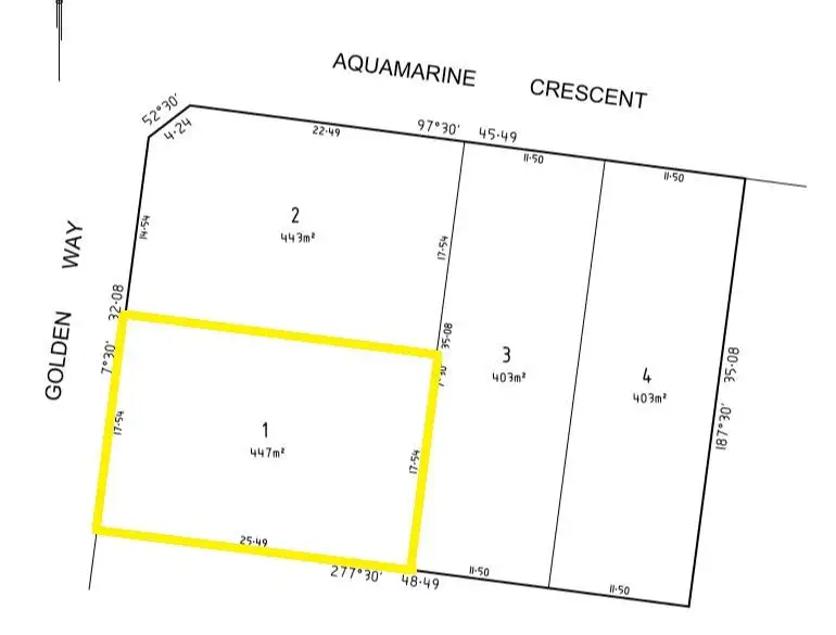 Main view of Homely land listing, Lot 1, 21 Golden Way, Skye VIC 3977