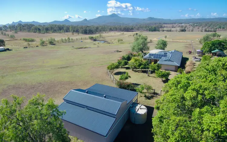 Main view of Homely rural property listing, 411 Limestone Ridges Road, Peak Crossing QLD 4306