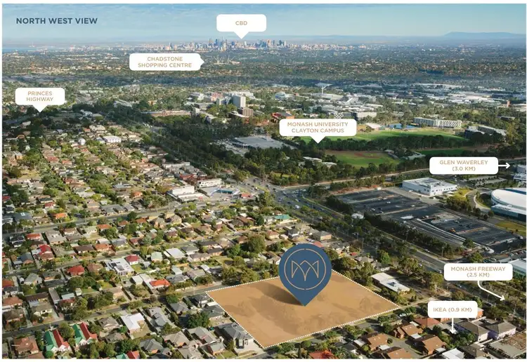 Second view of Homely apartment listing, 216/1-3 Renver Road, Clayton VIC 3168