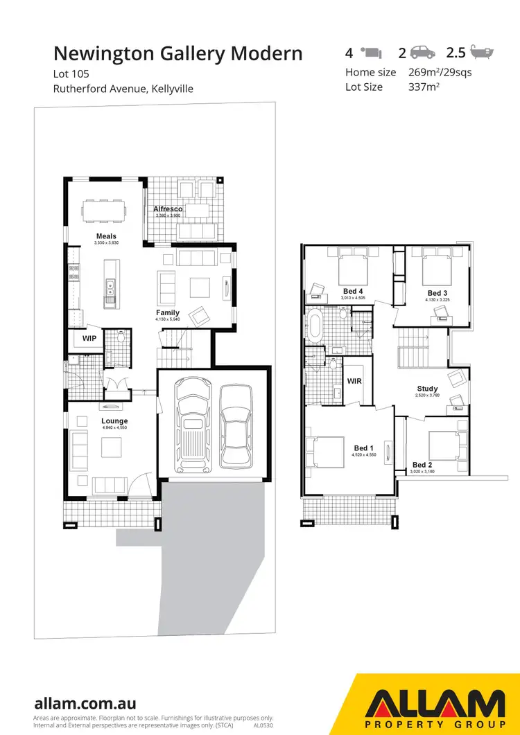 Second view of Homely house listing, Lot 105 Rutherford Street, Kellyville NSW 2155