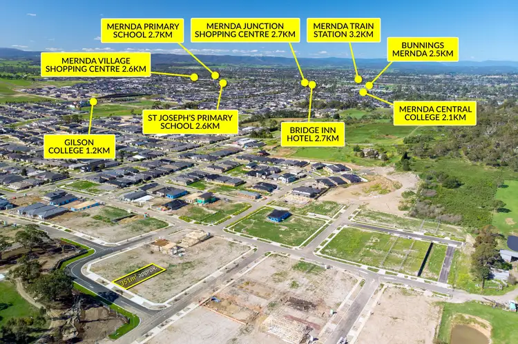 Second view of Homely land listing, Lot 57 Merriweather Lane, Mernda VIC 3754