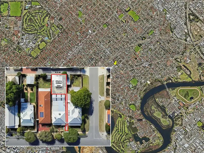 Main view of Homely land listing, 62A Ferguson Street, Maylands WA 6051