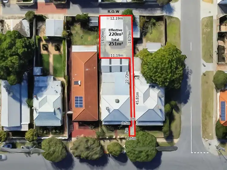 Second view of Homely land listing, 62A Ferguson Street, Maylands WA 6051