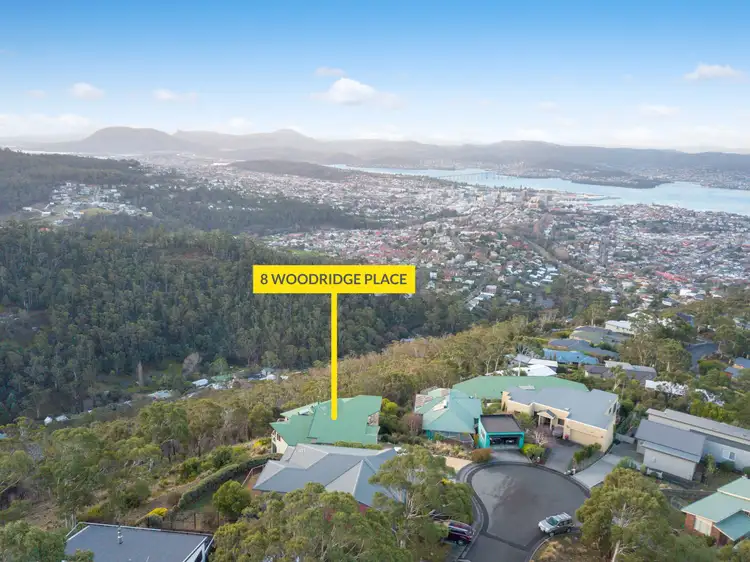 Second view of Homely house listing, 8 Woodridge Place, Tolmans Hill TAS 7007