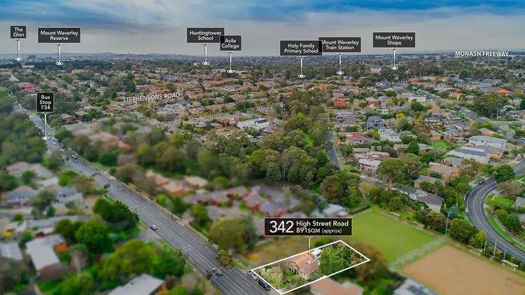 Second view of Homely house listing, 342 High Street Road, Mount Waverley VIC 3149