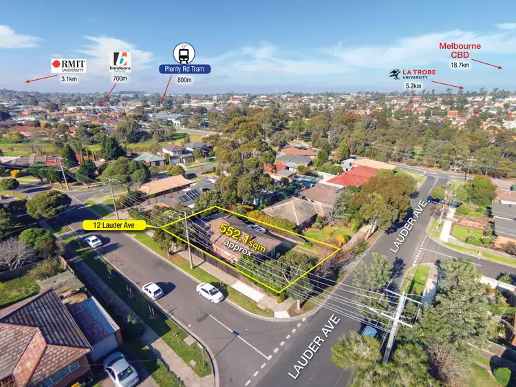 Second view of Homely house listing, 12 Lauder Drive, Bundoora VIC 3083