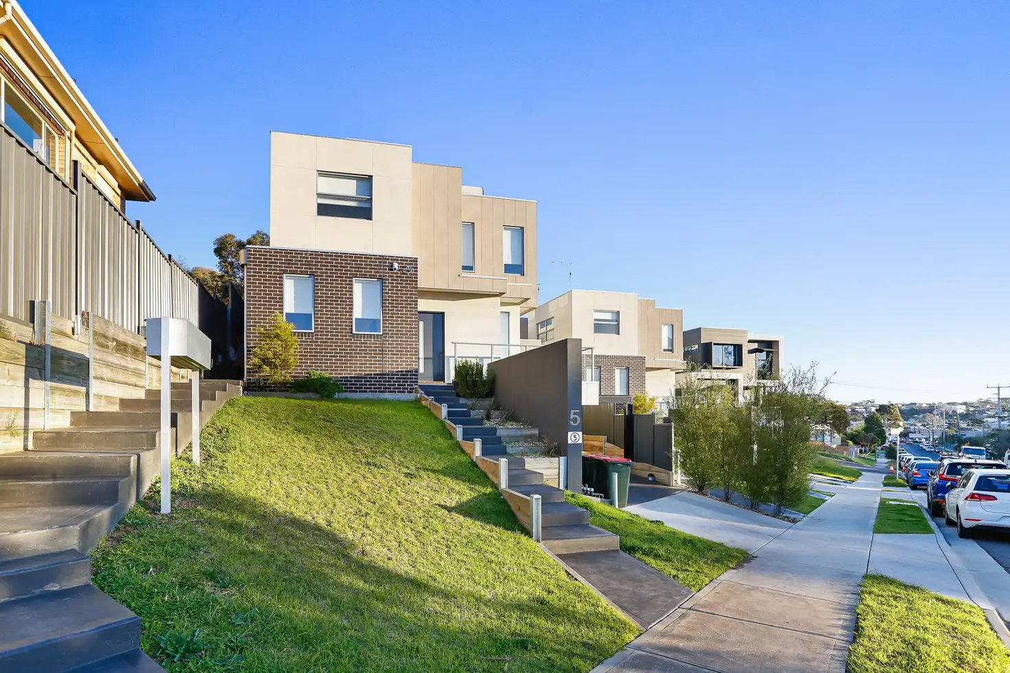 Main view of Homely townhouse listing, 1/5 Fawkner Road, Pascoe Vale VIC 3044