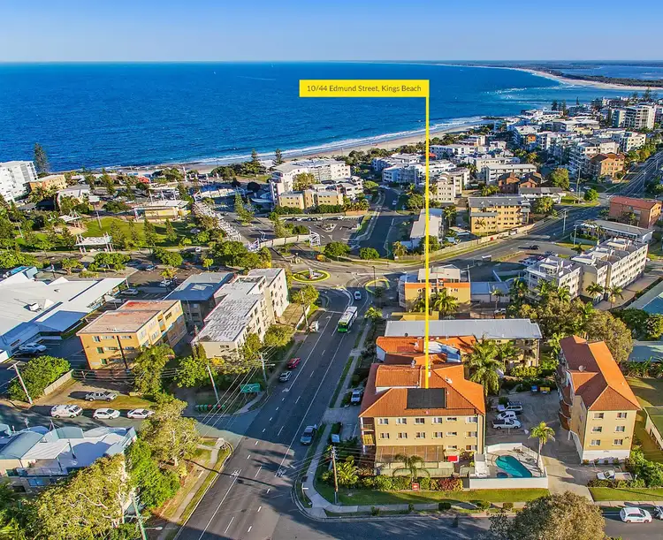 Second view of Homely apartment listing, 10/44 Edmund Street, Kings Beach QLD 4551