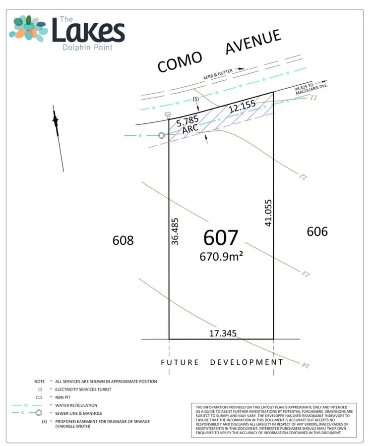 Third view of Homely land listing, Lot 607 Como Avenue, Burrill Lake NSW 2539