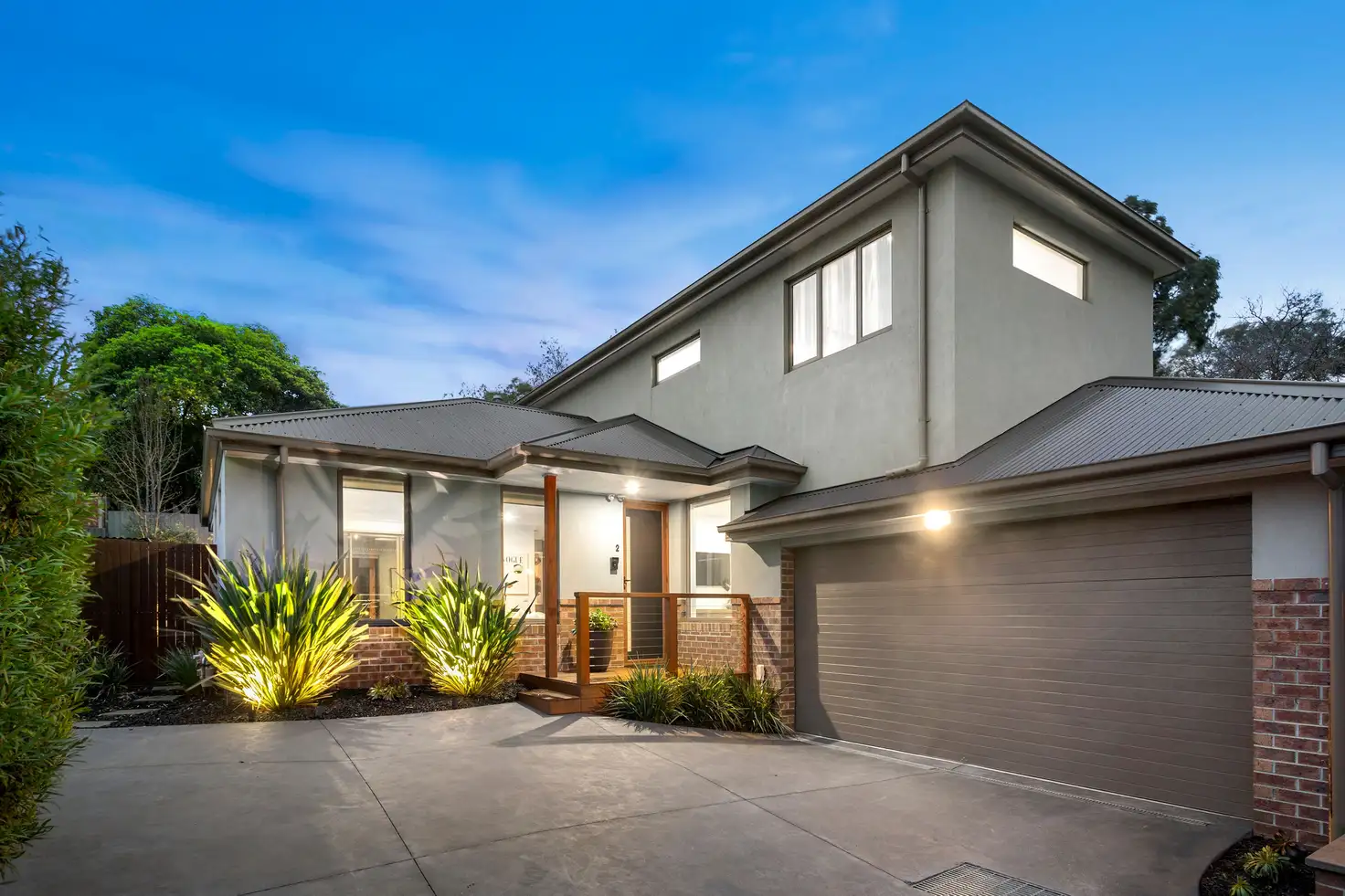 Main view of Homely townhouse listing, 2/8 McCarthy Grove, Montmorency VIC 3094