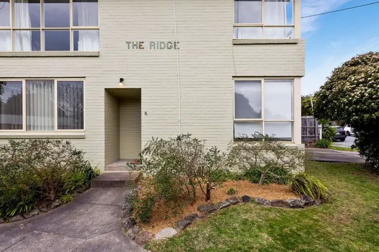 Main view of Homely unit listing, 6/1-3 The Ridge, Frankston South VIC 3199