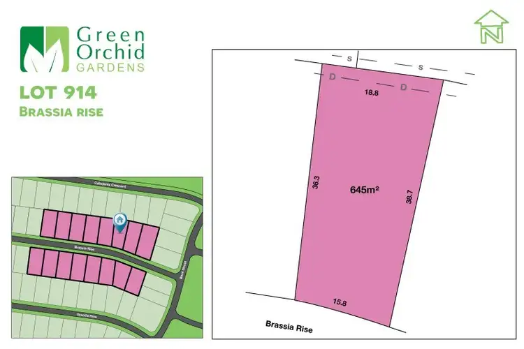 Main view of Homely land listing, Lot 914 Brassia Rise, Worrigee NSW 2540