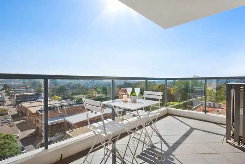 Main view of Homely apartment listing, 1216/1C Burdett Street, Hornsby NSW 2077