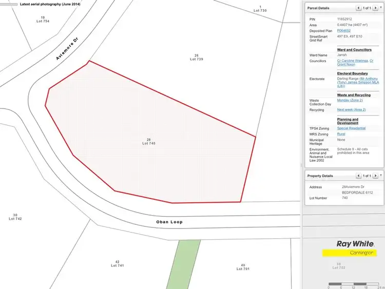 Fourth view of Homely land listing, 28 Aviemore Drive, Bedfordale WA 6112