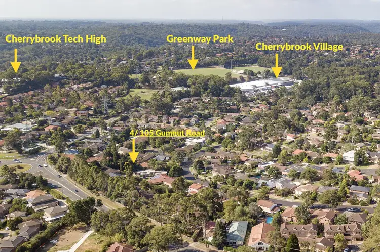Third view of Homely townhouse listing, 4/105 Gumnut Road, Cherrybrook NSW 2126
