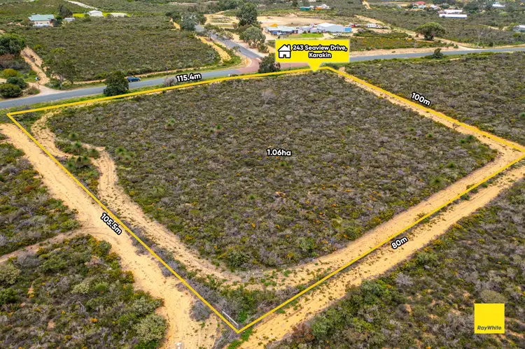 Main view of Homely land listing, Lot 243 Seaview Drive, Karakin WA 6044