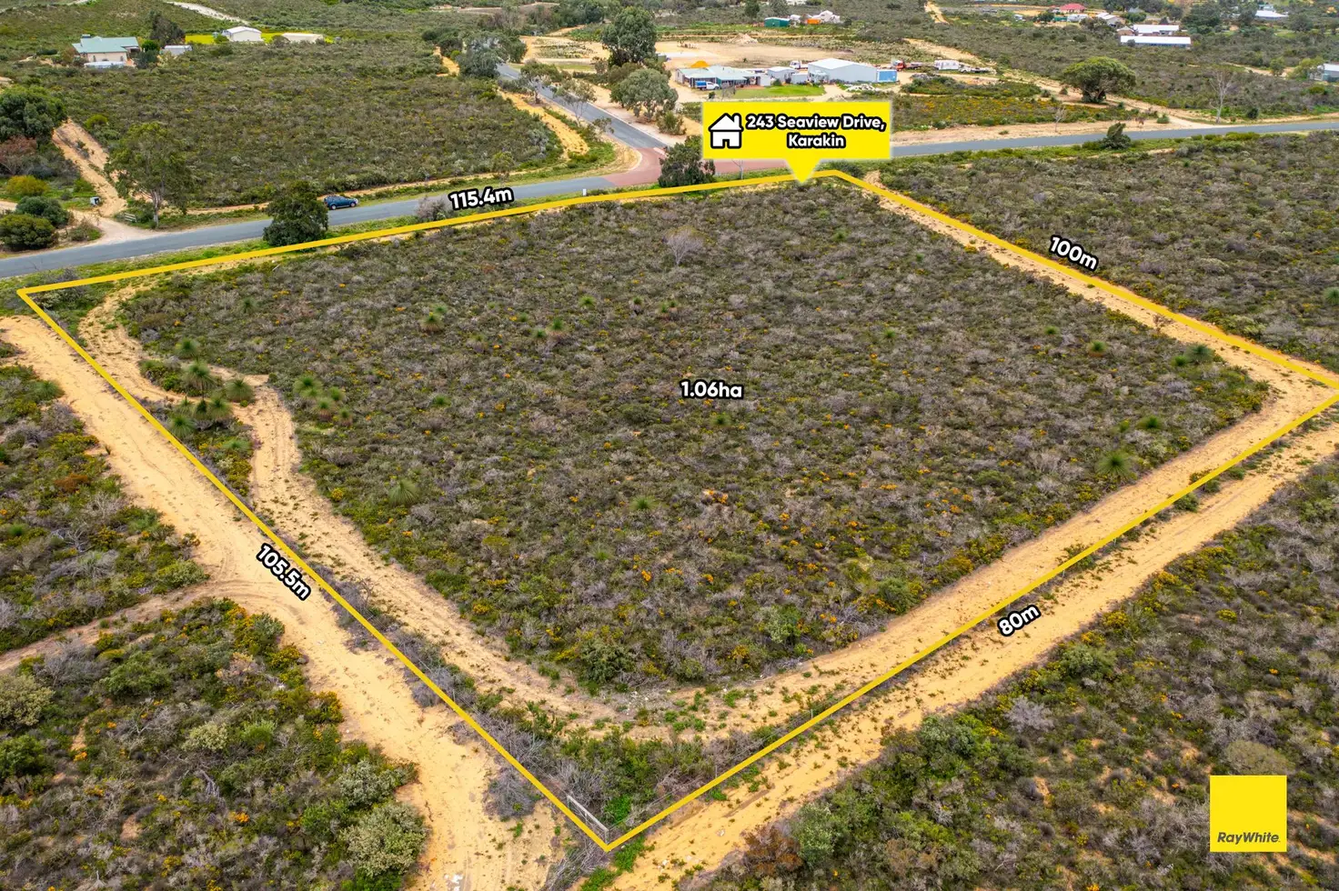 Main view of Homely land listing, Lot 243 Seaview Drive, Karakin WA 6044