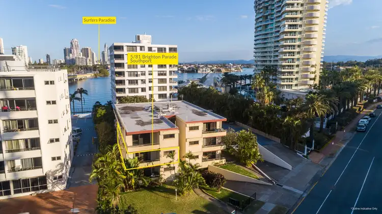 Second view of Homely unit listing, 5/81 Brighton Parade, Southport QLD 4215