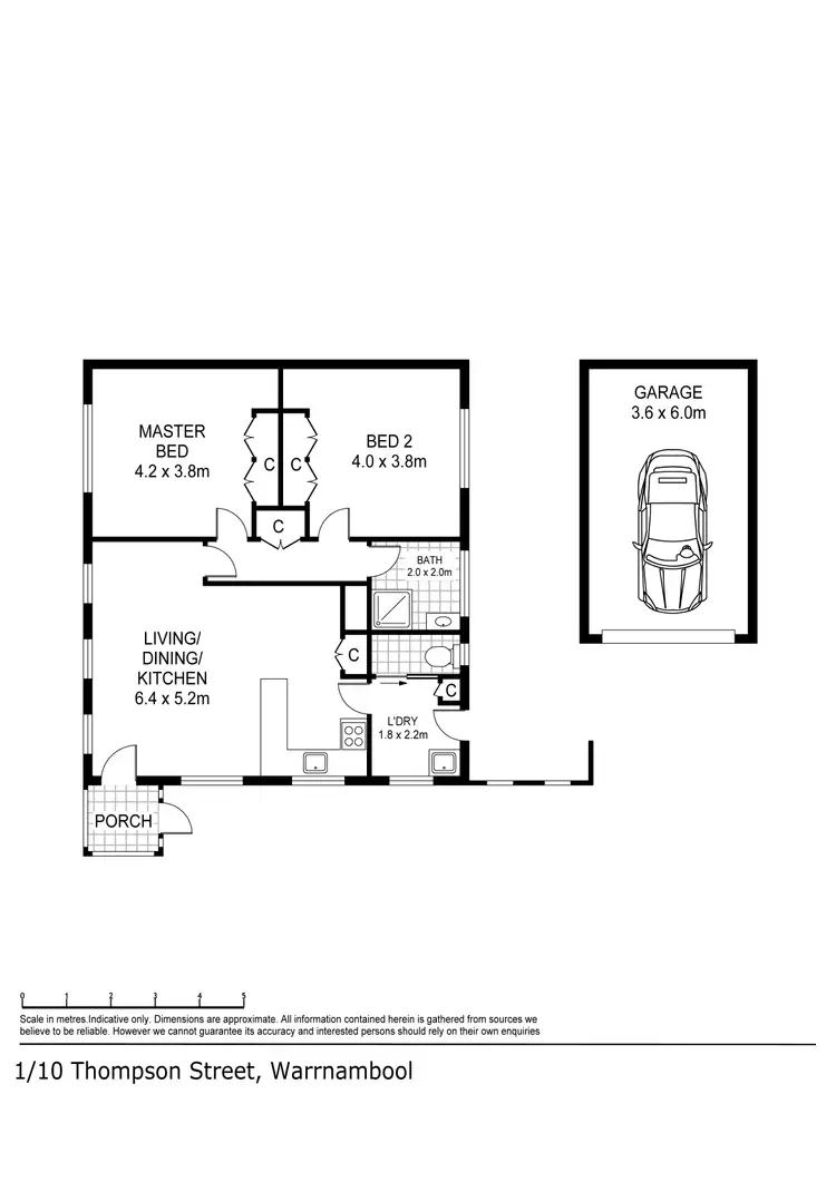 Seventh view of Homely house listing, 1/10 Thompson Street, Warrnambool VIC 3280