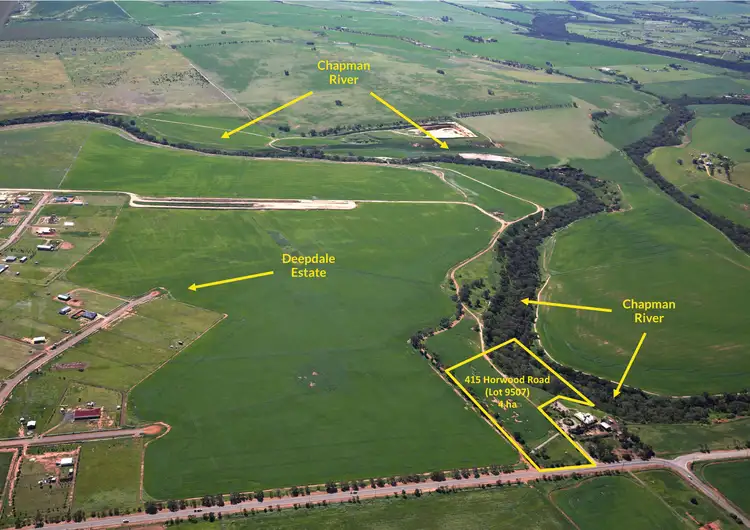 Main view of Homely land listing, 415 Horwood Road, Deepdale WA 6532