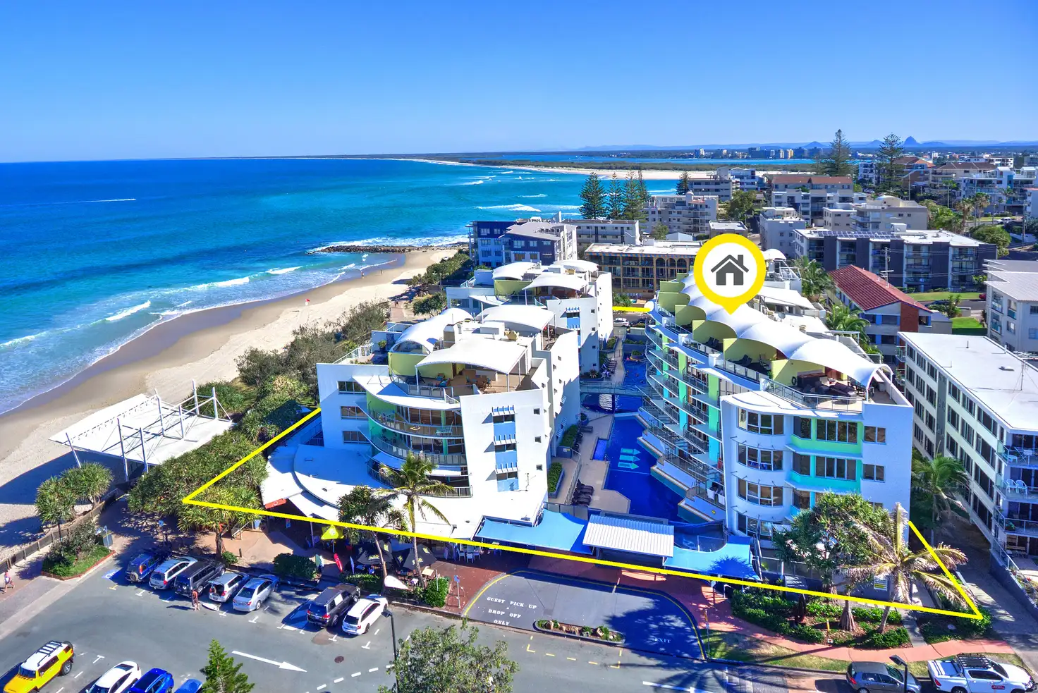 Main view of Homely unit listing, Unit 66/8 Levuka Avenue, Kings Beach QLD 4551