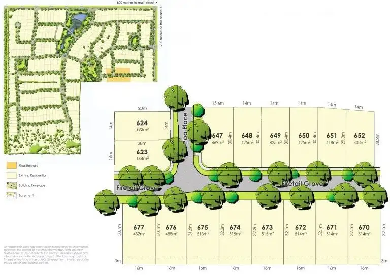 Main view of Homely land listing, Lot 670 Firetail Grove, Cowes VIC 3922