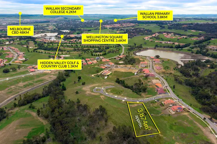 Second view of Homely land listing, 3 San Antione Close, Wallan VIC 3756