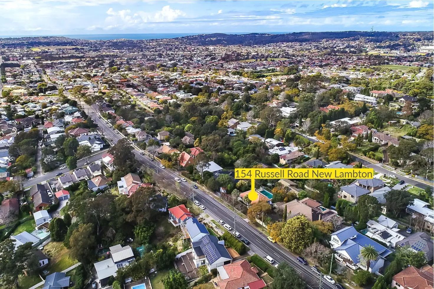 Main view of Homely house listing, 154 Russell Road, New Lambton NSW 2305