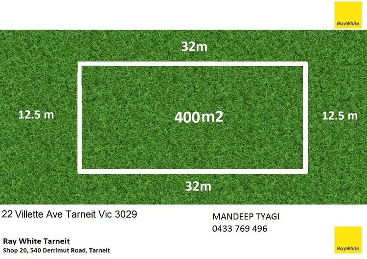 Main view of Homely land listing, 22(lot 1031) Villette Avenue, Tarneit VIC 3029