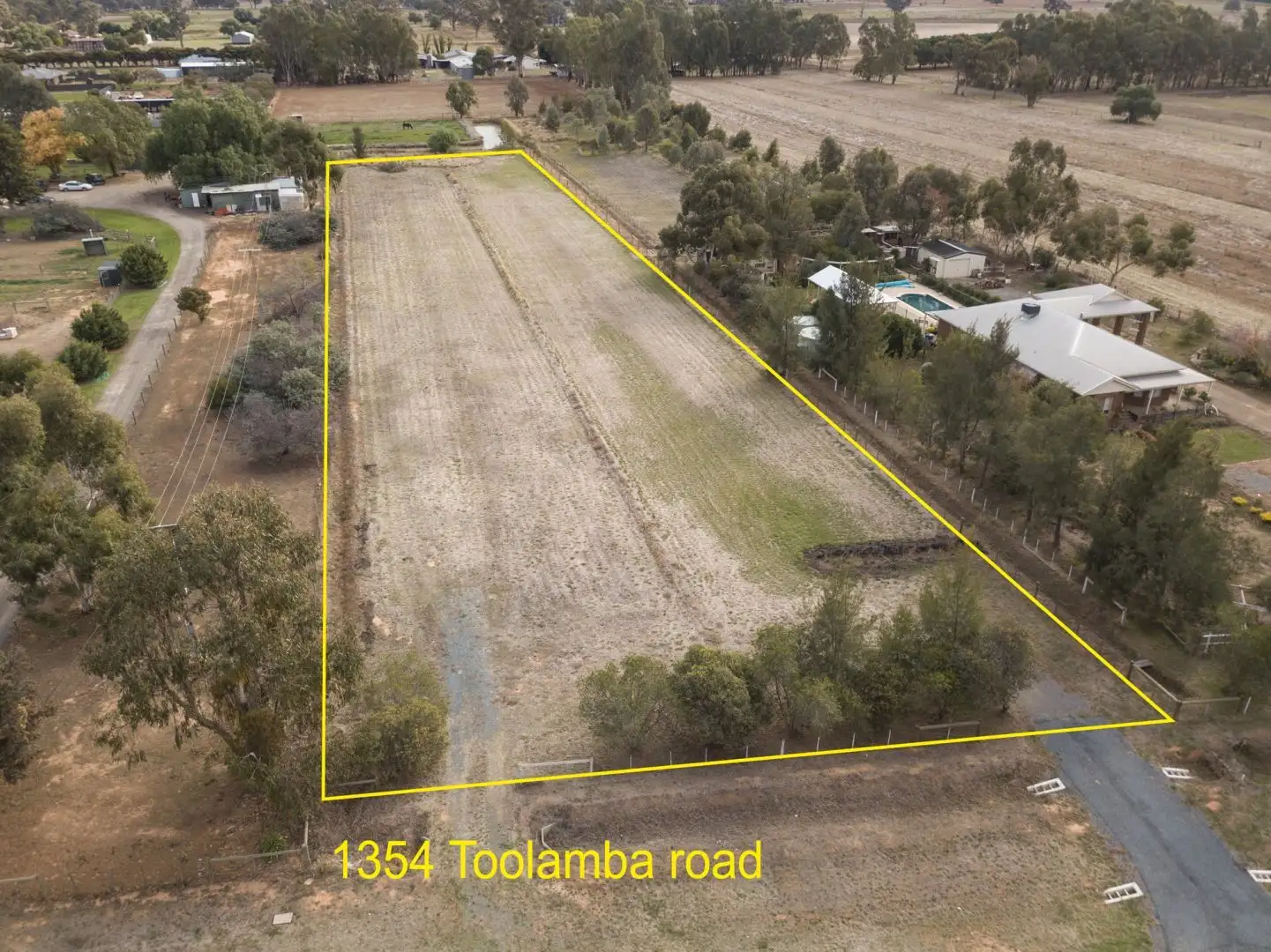 Main view of Homely land listing, 1356 Toolamba Road, Toolamba VIC 3614