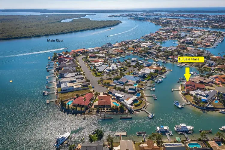 Second view of Homely house listing, 15 Bass Place, Paradise Point QLD 4216