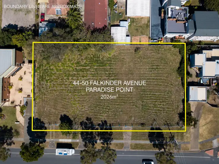 Second view of Homely land listing, 44-50 Falkinder Avenue, Paradise Point QLD 4216
