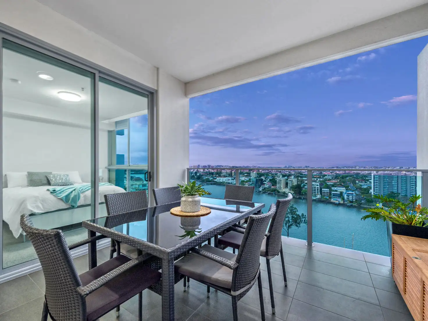 Main view of Homely apartment listing, 1407/18 Thorn Street, Kangaroo Point QLD 4169