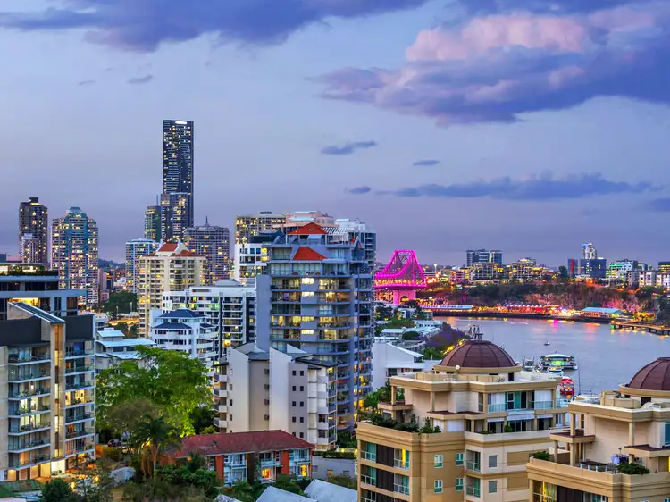 Second view of Homely apartment listing, 1407/18 Thorn Street, Kangaroo Point QLD 4169